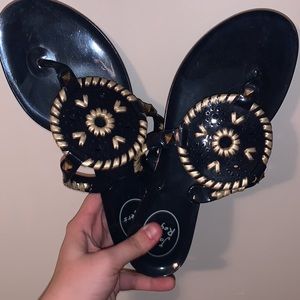 Size 7 Navy Jack Rogers sandals